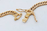 18k Yellow Gold Cuban Link Chain Necklace 11.2 Grams 19.5 Inch Eb0826lwxzsa