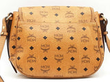 Mcm Visetos Saddle Bag Brown Aa0826lrzsa