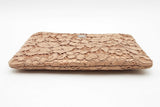 Dolce & Gabbana Floral Lace Overlay Satin Clutch Eb0826rxsa