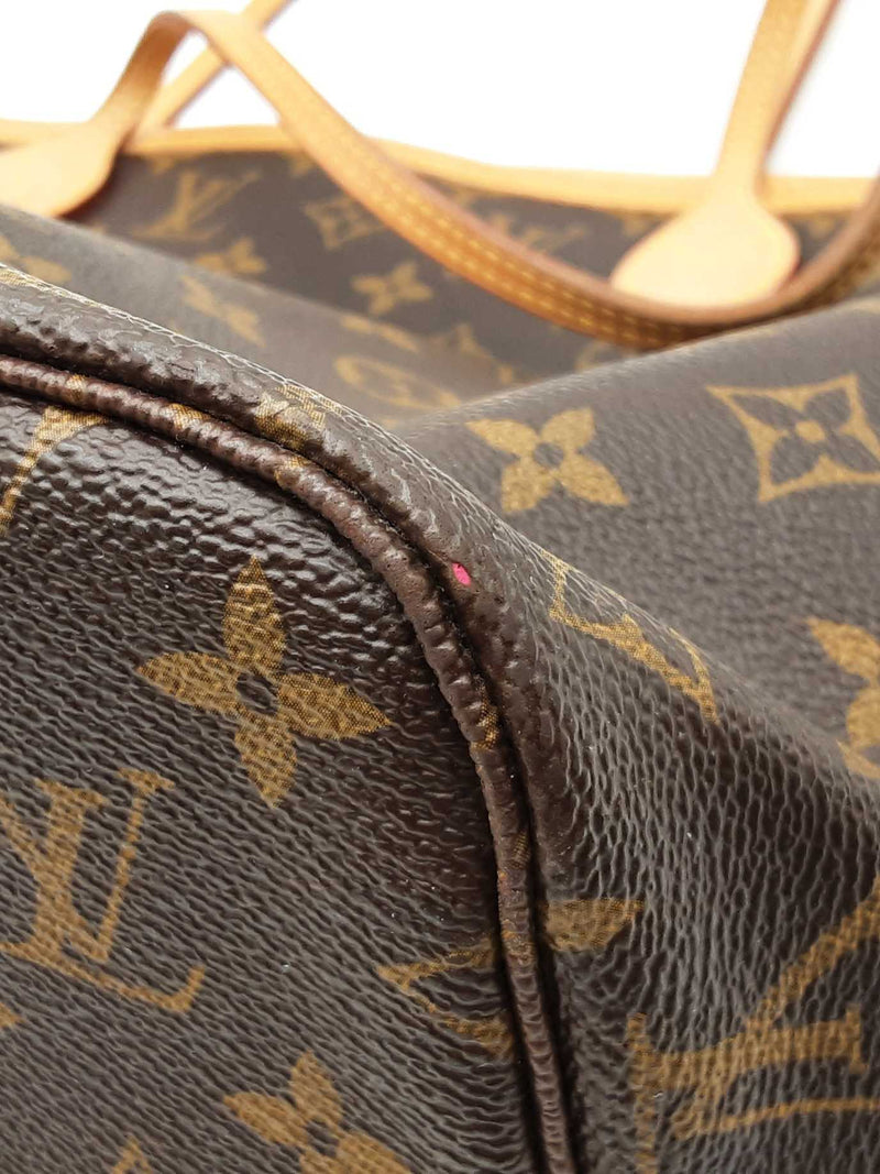 Louis Vuitton Neverfull Mm Tote Bag In Monogram Coated Canvas Fw0925pixdu