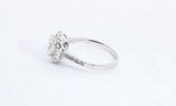 Approx. 2.36ctw Lab Grown Diamond Ring In 14k White Gold Size 9.75 Ebowxzdu