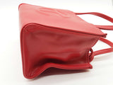 Telfar Mini Red Leather Shoulder Tote Do1026wxde