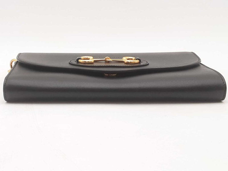 Gucci Web Small Horsebit 1955 Crossbody Bag Black Aa0825ixzsa