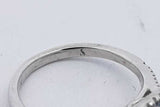 Light Blue Gemstone & Diamond Ring In 14k White Gold 2.7g Size 3.75 Eb0426oixsa