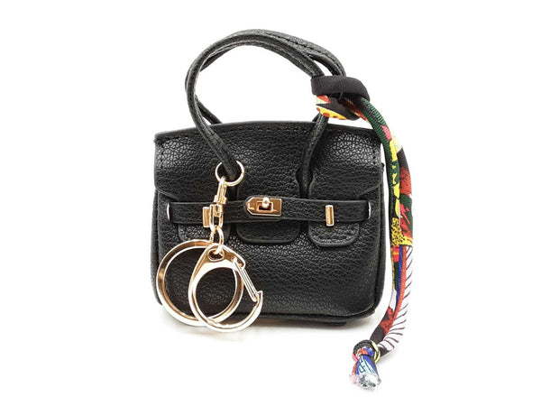Mini Barkin Bag Doggie Waste Bag Dispenser Charm In Black Fw1025cdu