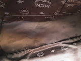 Mcm Large Leather Pebbled Satchel Silver Aa0926lrzsa