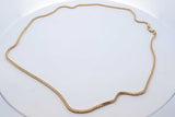 10k Yellow Gold Franco Chain Necklace 5.6 Grams 22 Inch Eb0626ooxde