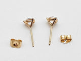1.08 Cttw Lab Grown Diamonds 14k Yellow Gold 0.8g Stud Earrings Do0726orxde