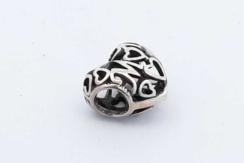 Pandora Sterling Silver Mom Heart Charm 1.2 Grams Eb0924rdu