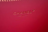 Chanel Pink, Green & Blue Caviar Quilted Cc Filigree Vanity Case Eb0125lixzsa