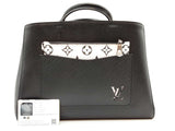 Louis Vuitton Black Epi Leather Marelle Tote Bag With Pouch Sd1025ocrde