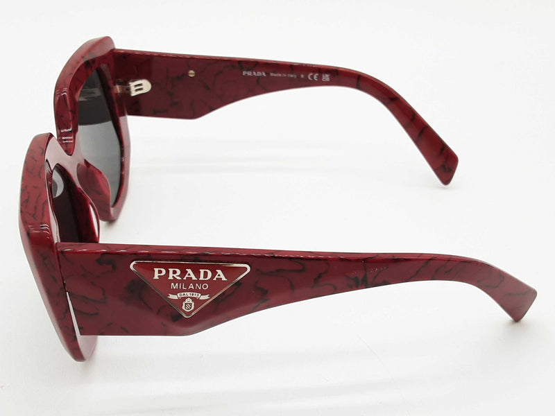 Prada Spr14z Red Frames Gray Lens Sunglasses Do1125lrxde