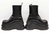 Versace Medusa Anthem Platform Boots Size 38 Sd0925lrzde