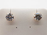 3.08 Cttw Lab Grown Diamonds 14k Yg 1.5g Screw Back Stud Earrings Do0726rrxde