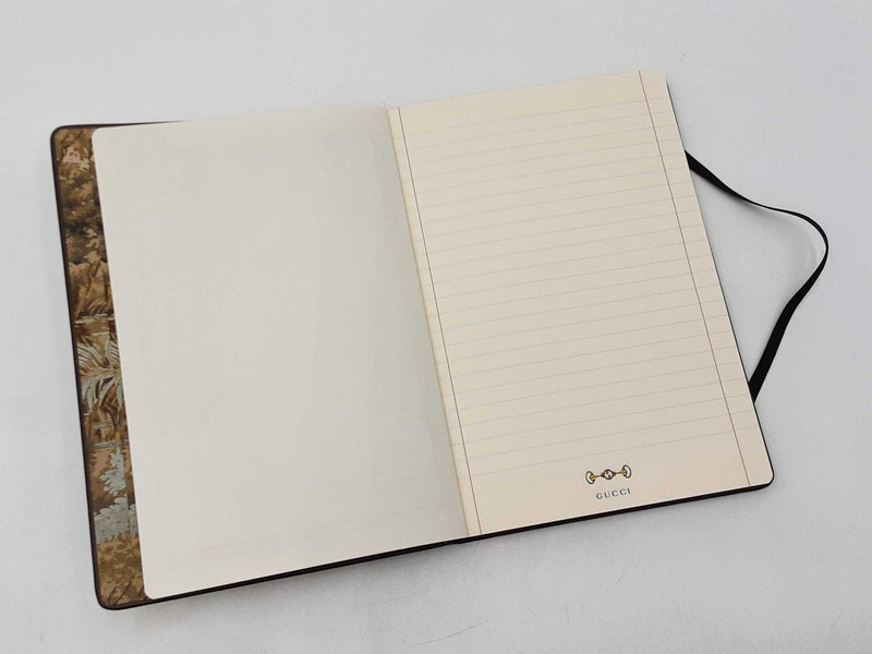Gucci Gg Supreme Web & Horsebit Large Notebook Fw0925ordu
