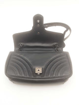 Gucci Gg Marmont Medium Black Shoulder Bag Sd0625irzsa