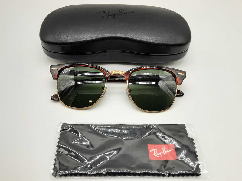 Ray-ban Rb3016 Brown Gold Frames Green Lens Sunglasses Do0125cxde