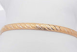 22k Yellow Gold Bangle Bracelet 15.3 Grams Eb0426lwxzsa