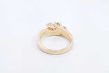 Approx. 0.96ctw Diamond Ring In 14k Yellow Gold 6.1 Grams Size 7 Eb1124cxzsa