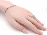18k Yellow Gold 5.3 Grams 7 Inch Bracelet Jg0126wzxmia
