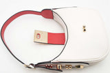 Christian Louboutin Carasky White Leather Shoulder Bag Eb1224rxzsa