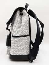 Michael Kors Cooper Logo Backpack In Mk Monogram Coated Canvas Fw0226rxdu