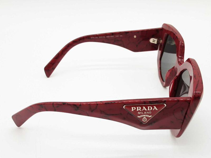 Prada Spr14z Red Frames Gray Lens Sunglasses Do1125lrxde