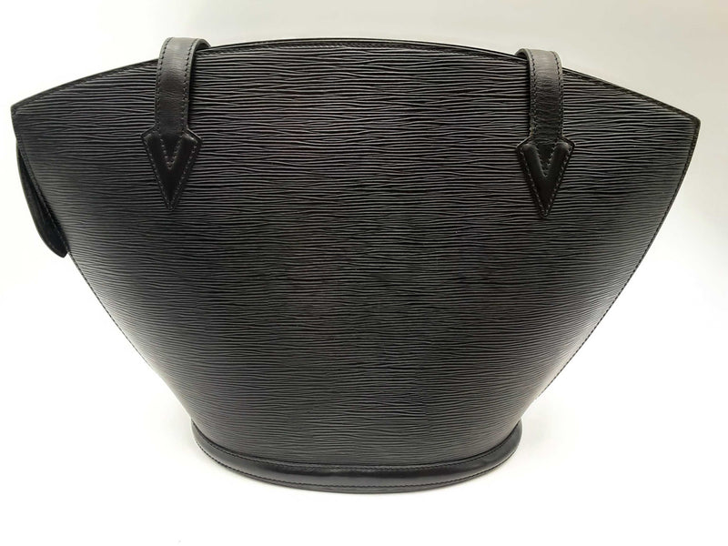 Louis Vuitton Black Epi Textured Leather Saint Jacques Handbag Sd0325orzsa