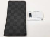 Louis Vuitton Brazza Black Graphite Damier Wallet Do0525wxzde