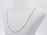 14 K Yellow Gold 1 Gram Box Chain 18 Inches Aa0426izsa
