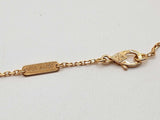 Van Cleef & Arpels Alhambra 18k Yellow Gold 5.7g Necklace 16 In Do0925lxzxde