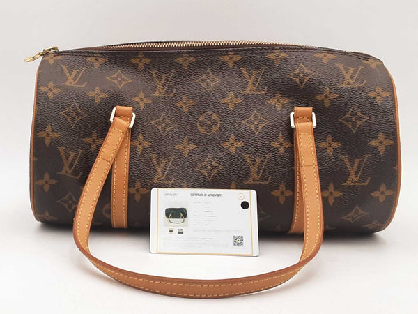 Louis Vuitton Monogram Pappilon Brown Handbag Aa0725wzxsa