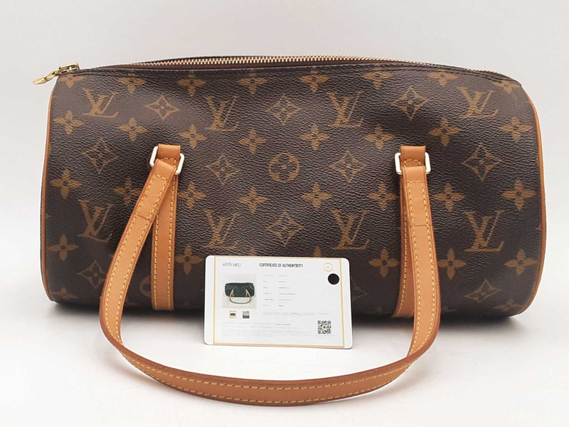 Louis Vuitton Monogram Pappilon Brown Handbag Aa0725wzxsa