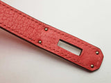 Hermes Birkin 30 Rose Jaipur Red Togo Palladium Handbag Do0724srxzde