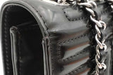 Chanel Coco Ming Black Patent Leather Flap Shoulder Bag Eb1026rxzsa