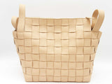 Bottega Veneta Bowling Intercciato Cassette Beige Leather Tote Bag Do0125lcxzde