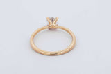 1.0ctw Lab Grown Diamond Ring In 18k Yellow Gold 3.3 Grams Size 9 Eb0626prxdu