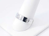 Cartier Classic Love Ring In 18k White Gold 7 Grams Size 60 (Us 9) Fw0326czxdu