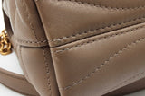 Louis Vuitton Taupe Leather New Wave Chain Bag Eb1026lxxzde