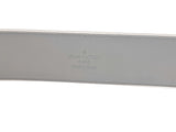 Louis Vuitton Monogram 40mm Matte Black Belt Size 38 Aa0925lrzsa