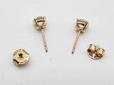 1.02 Cttw Lab Grown Diamonds 14k Yellow Gold 1.1g Stud Earrings Do0726orxde