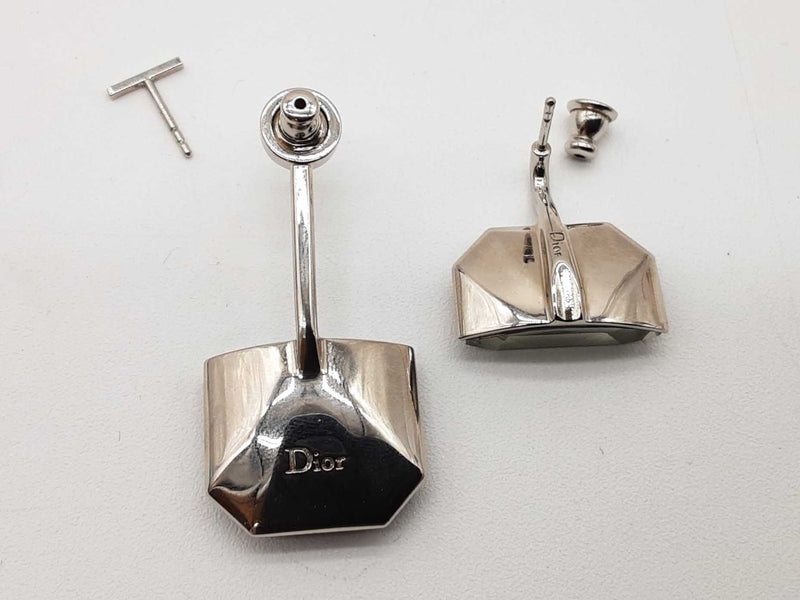 Christian Dior Cruise Asymmetrical Half Stud Earrings Do1025oxzde