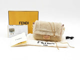 Fendi Nano Baguette Mink Crossbody Bag & Charm Fw0225loxzdu