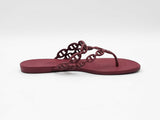 Hermès Island Chaine D'ancre Sandals In Rouge H Tpu Rubber Size 8.5 Fw1026ozxdu