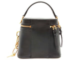 Balmain Pulse Vanity Black Calfskin Leather Bag Sd0426rzxde
