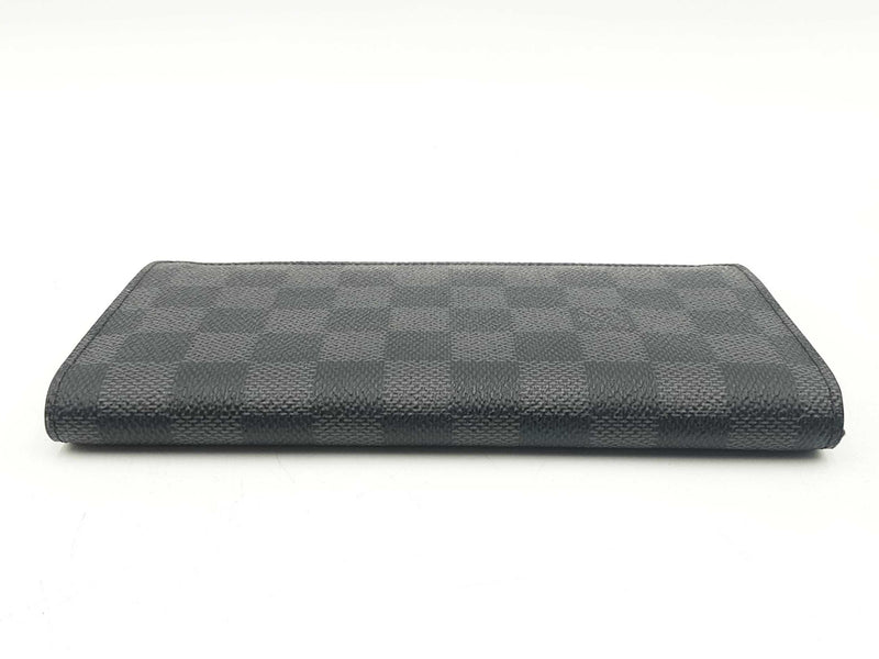 Louis Vuitton Damier Graphite Portefeuille Brazza Wallet Sd1025ocrsa