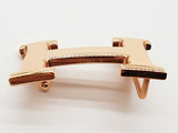 Hermes Noir Black Swift Gold Epsom Reversible Belt Gold H Buckle Do0526loxde