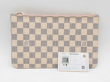 Louis Vuitton Damier Azure Pochette Wristlet Sd1225wzxsa