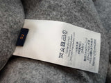 Louis Vuitton Gray Cashmere Cotton Blend Puffy Long Coat Size 52 Do0326lworde