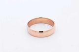 18k Rose Gold Ring 3.9 Grams Size 7.75 Eb0924lwxsa